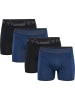 Hummel Boxershorts Hmlmarston 4-Pack Boxers in BLACK/INSIGINA BLUE