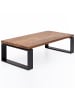 KADIMA DESIGN Couchtisch WL5.650 115x35x60 cm Massiv Holz Sofatisch mit