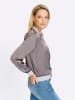 Heine Blusen-Blouson in grau-hellgrau