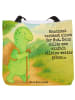 Mr. & Mrs. Panda Totebag Schildkröte Wanderer Design mit Spruch in Weiß