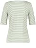 Gerry Weber T-Shirt 1/2 Arm in Reed/Offwhite Stripes