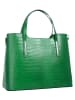 Cluty Handtasche echt Leder in grün