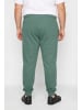 Men Plus Lange Sweathose in grau grün