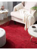 Beliani Shaggy CIDE in Rot - (W) 140 x (H) 7 x (L) 200 cm