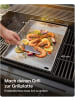 Praknu Plancha Edelstahl 40x30cm – Teppanyaki, Fettablauf, 2 Spatel