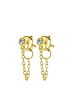 Lucardi 925 Silber Ohrringe Rund