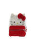 Hello Kitty Plüschrucksack Kinder Rucksack mit Reißverschluss