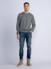 Petrol Industries Pullover mit Allover-Muster Frankfort in Blau