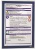 Durable Magnetrahmen Duraframe selbstklebend A4 dunkelblau Packung mit 2 Stück