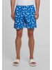 Urban Classics Urban Classics Badeshorts in brightblue/white