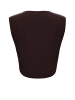 Winshape Functional Light and Soft Cropped Top AET115LS in espresso