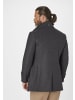 S4 JACKETS Wollmantel George in light grey melange