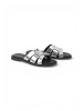 Apple of Eden Sandale ALYCIA in DK SILVER