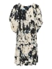 Soaked in Luxury Kleid SLZaya Feminine Form in Black Cloud Print