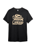 PAULGOS Herren T-Shirt, Summer Adventure in Schwarz