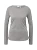 S.OLIVER RED LABEL Langarmshirt in Grau
