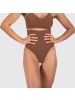 SMILODOX High Waist String Nysa in Braun