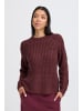 b. young Strickpullover BYOTINKA Regular fit in Port Royale