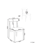 Beliani 2er-Set Esszimmerstuhl ISLE in Beige/Schwarz