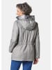 GOLDNER Leichtjacke mit vielen Details in grau