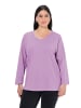 Ulla Popken Shirt in lavendel