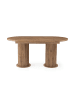 CALICOSY Esstisch GUSTO in Dunkles - (W) 180  x (H) 77  x (L) 90  cm
