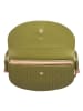 DuDu Skye Umhängetasche Leder 21 cm in olive