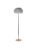 Mauro Ferretti Stehlampe mit grauen Federn cm Ø 43x170