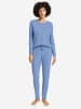 Hanro Pyjamahose Sleep & Lounge in bluebird