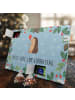 Mr. & Mrs. Panda Advents-Teekalender Igel Luftballon mit Spruch in Eisblau