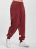 Sergio Tacchini Sergio Tacchini Herren Sergio Tacchini Orion Rib Velour Trainingshose in merlot