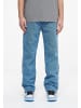 2Y Studios 2Y Studios Herren 2Y Premium Buttoned Straight Jeans in blue