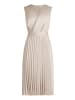 BETTY & CO Midikleid mit Plissee in Grau