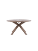 ebuy24 Gartentisch Rosario Braun 140 x 140 cm