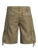 JACK & JONES PLUS Cargo Shorts in Olive Night