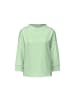 Street One Sweatshirt in gleam green mel.