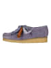 Clarks Schnürschuhe Wallabee in 4101D Purple Interest
