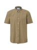 S. Oliver Kurzarm FreizeitHemd für Herren in olive