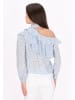 faina Women Blouse in blue black