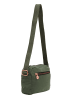 Mindesa Damen Umhängetasche in Militär Grün
