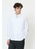 Matinique Langarm - Hemd MAtrostol Gerade Passform in White