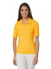 MADELEINE Poloshirt mit kurzem Ärmel in sonnengelb