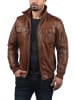 !SOLID Lederjacke SDFamash in Braun
