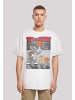 F4NT4STIC T-Shirt Tom und Jerry Basketball Buddies in weiß