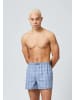 SNOCKS American Woven Boxershorts aus Bio-Baumwolle 3 Stück in Mix (Blaue Muster)