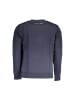 La Martina Blau Schwarz Baumwolle Herren Sweatshirt