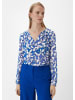 comma Bluse  in  56A0_royalblau