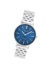 Oozoo Analog-Armbanduhr Oozoo Vintage Series silber mittel (ca. 32mm)