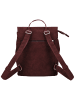 Zwei Rucksack Mademoiselle MR8 in Nubuk-Bordeaux