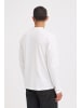 BLEND Langarmshirt BHLeyton in Weiß